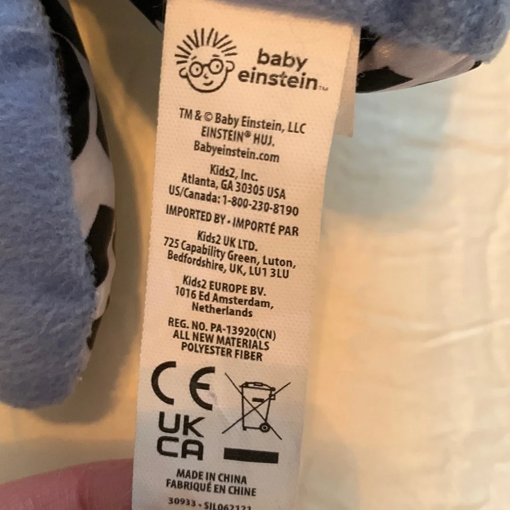 Baby Einstein Octopus Plush Musical Stuff Toy